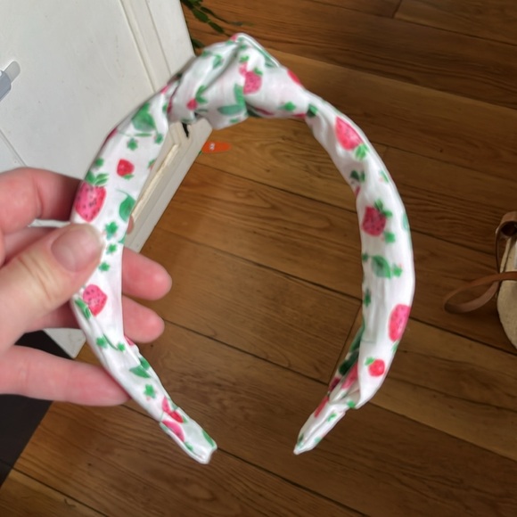 Crewcuts girls sleeveless strawberry dress AND headband - Picture 6 of 6